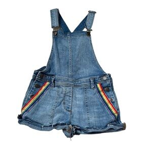 Crewcuts girls denim overalls‎ bibs size 10 kids
